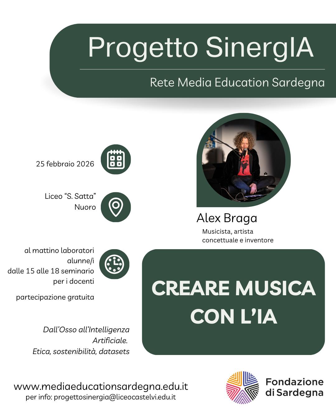 Progetto SinergIA Creare Musica con l’IA