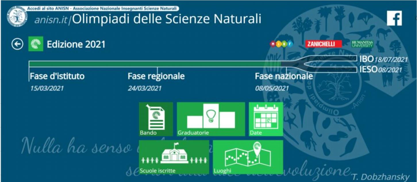 Articolo Olimpiadi di Scienze Naturali